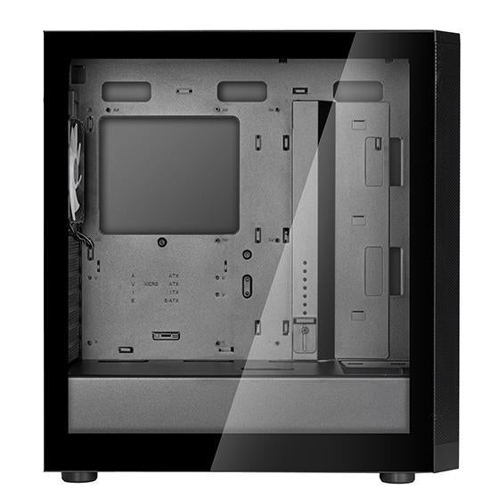 SilverStone Fara 514X ARGB Mid-Tower ATX Case - Black - PakByte Computers