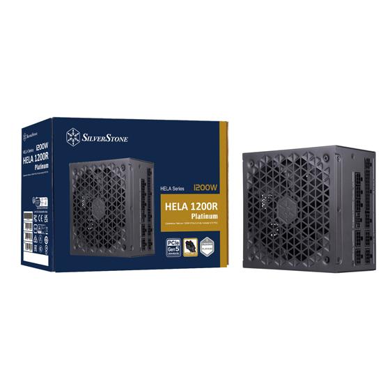 SilverStone HELA 1200R Platinum 1200W ATX 3.0 Fully Modular Power Supply - PakByte Computers