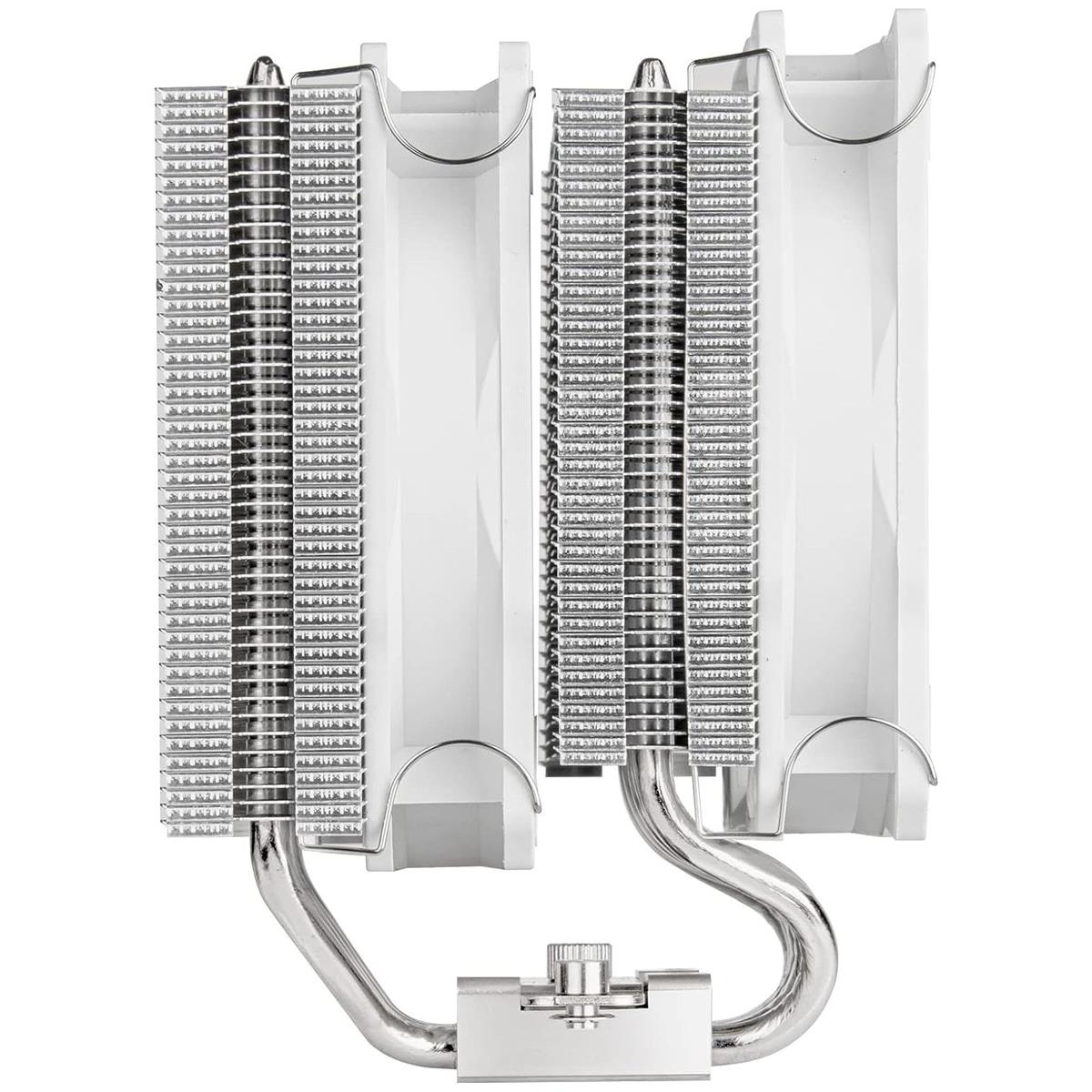 SilverStone Hydrogon D120 ARGB Dual Tower CPU Air Cooler - White - PakByte Computers