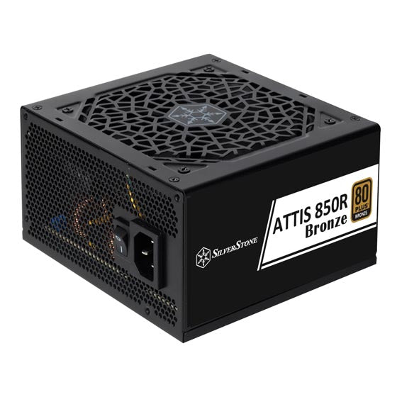 SilverStone SST-AT850R-BF ATTIS 850R 80 PLUS Bronze 850W ATX 3.1 Power Supply - PakByte