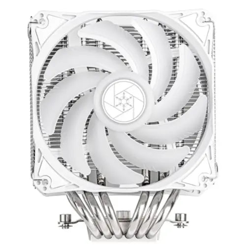 SilverStone SST-HYD120W-ARGB-V2 Hydrogon D120 White ARGB Dual Tower CPU Cooler With 6 Heat-pipes and Dual 120mm ARGB Fans - PakByte