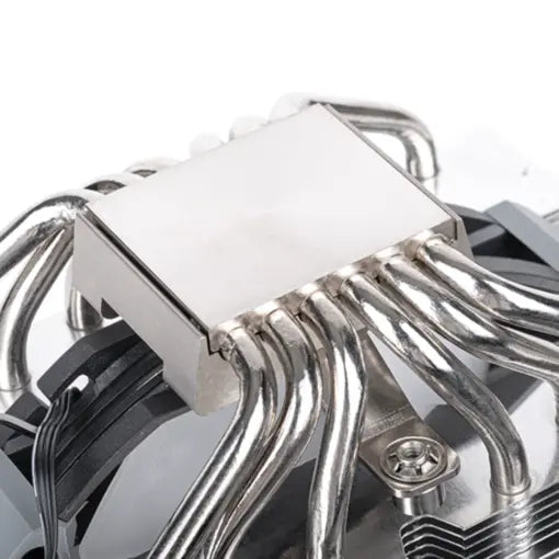 SilverStone SST-HYD140-ARGB Hydrogon D140 ARGB High-performance Dual-tower CPU Cooler Featuring Six Copper Heat Pipes and Dual ARGB Fans - PakByte