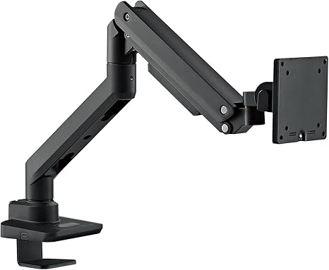 SilverStone Technology ARM14B Single Monitor Arm - Black - PakByte Computers