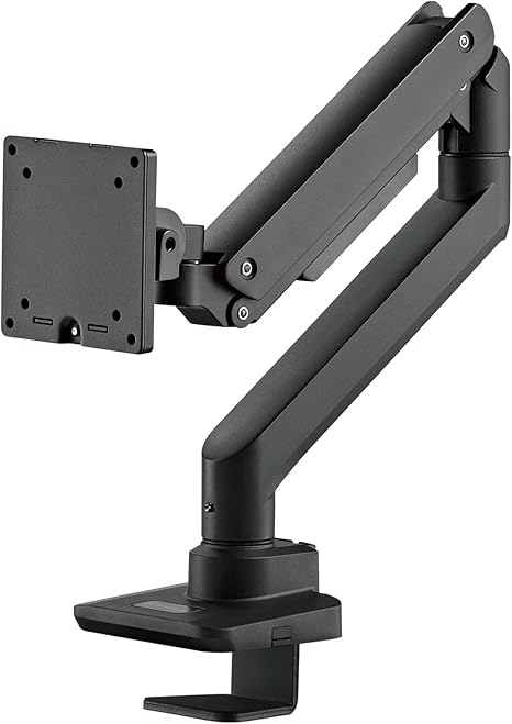 SilverStone Technology ARM14B Single Monitor Arm - Black - PakByte Computers