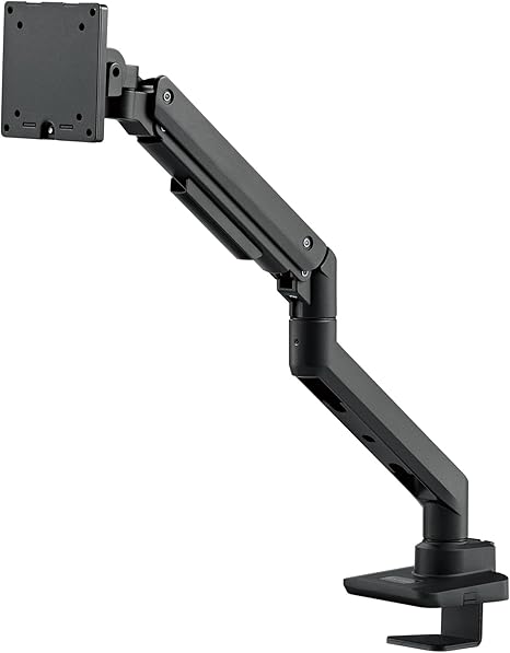 SilverStone Technology ARM14B Single Monitor Arm - Black - PakByte Computers