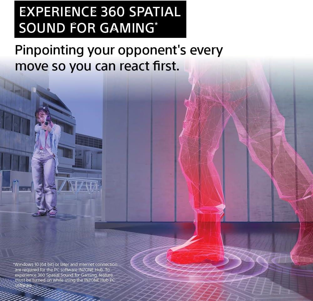 Sony Inzone H5 Wireless Gaming Headset - White - PakByte Computers