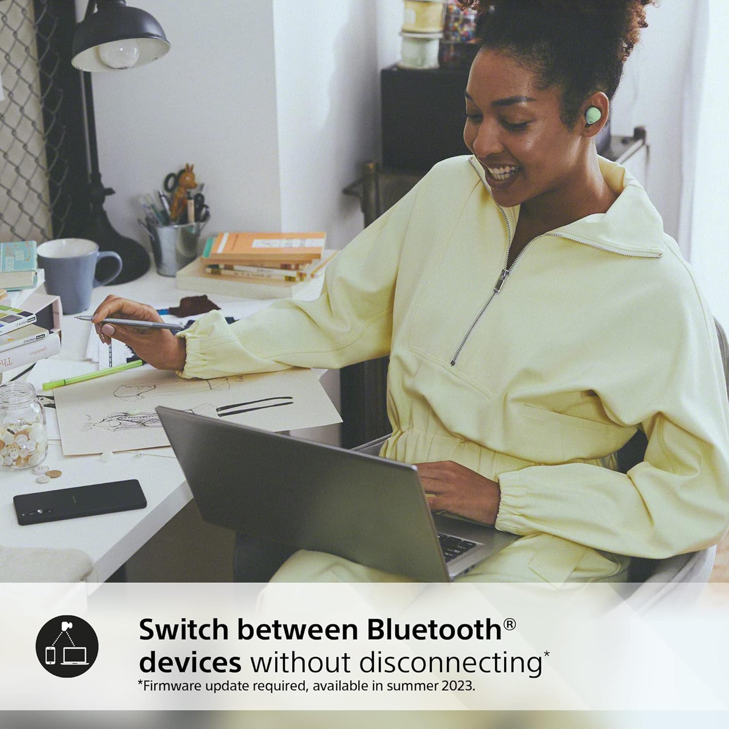 Sony WF-C700N Wireless Earbuds - Green - PakByte Computers