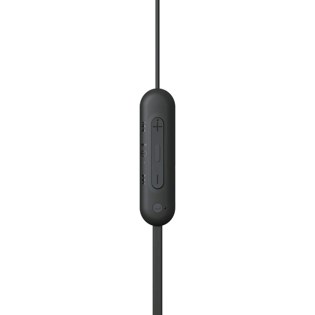 Sony WI-C100 Wireless In-Ear Bluetooth Headphones - Black - PakByte Computers