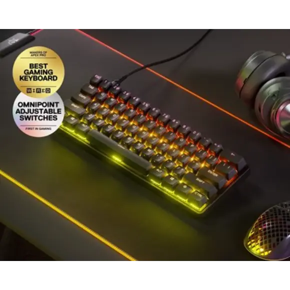 SteelSeries Apex Pro Mini Gaming Keyboard (64820) - PakByte Computers