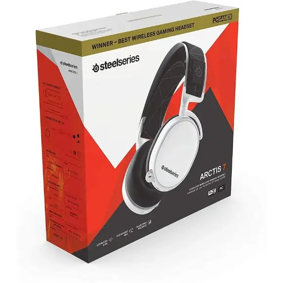 SteelSeries Arctis 7+ Wireless Gaming Headset – White (61461) - PakByte Computers