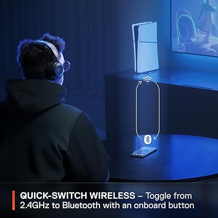 SteelSeries Arctis Nova 5 Wireless Headphone - Black - PakByte