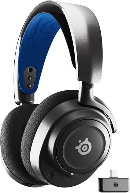 SteelSeries Arctis Nova 7P Wireless Headphone - Black - PakByte
