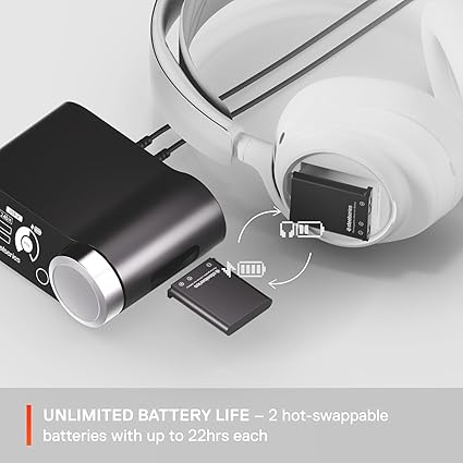 SteelSeries Arctis Nova PRO Wireless Headphone for Playstation - White - PakByte