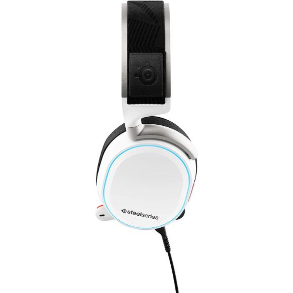 SteelSeries Arctis Pro + GameDAC Wired Gaming Headset - White - PakByte Computers