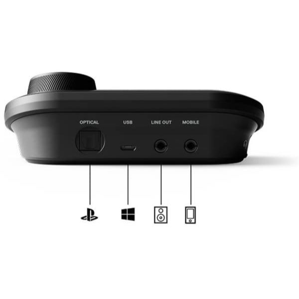 SteelSeries Arctis Pro + GameDAC Wired Gaming Headset - for PS4 and PC - Black - PakByte Computers