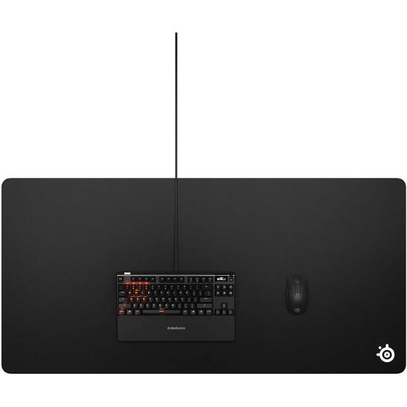 SteelSeries QcK Gaming Surface - 3XL ETAIL Cloth Mousepad - Optimized for Gaming Sensors - PakByte Computers