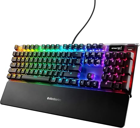 SteelSeries Apex 7 Mechanical Gaming Keyboard Linear Red Switches