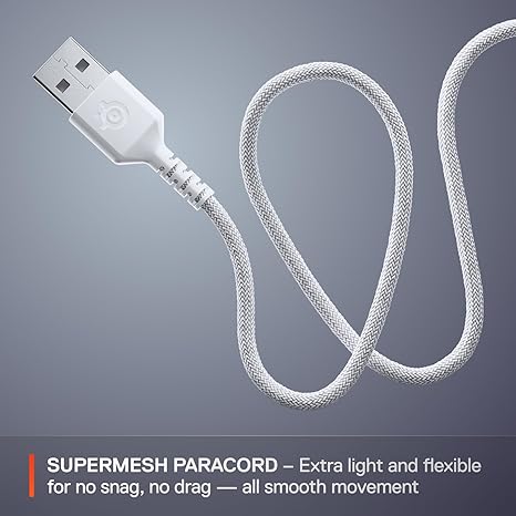 SteelSeries Rival 3 Gen 2 Wired Gaming Mouse - White