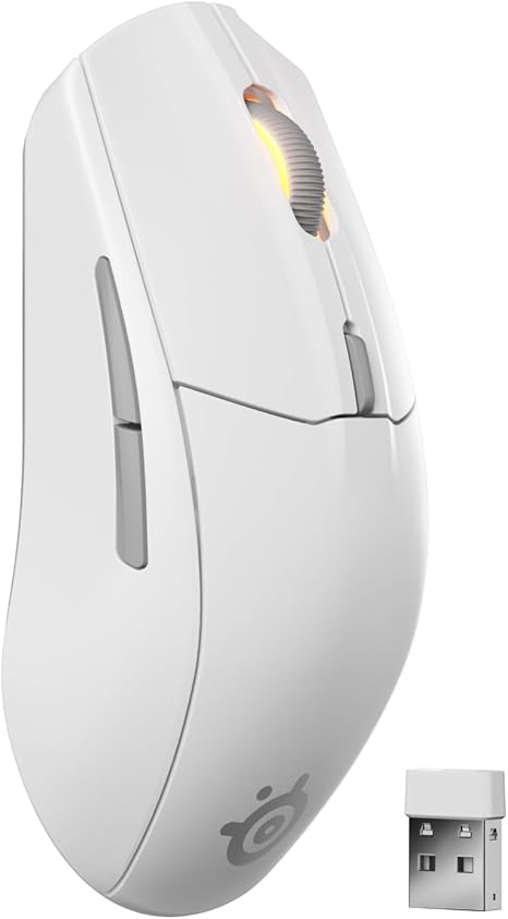 SteelSeries Rival 3 Wireless Gen 2 Gaming Mouse - White