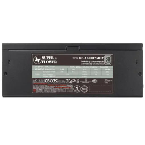 Super Flower Leadex VII Titanium 1600W 80+ Titanium Full Modular Power Supply, ATX 3.1, PCIe 5.0 Cable - PakByte Computers