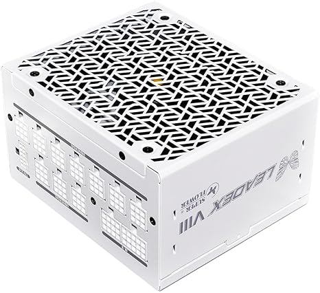 Super Flower Leadex VIII Platinum PRO 1000W ATX 3.1 Power Supply - White