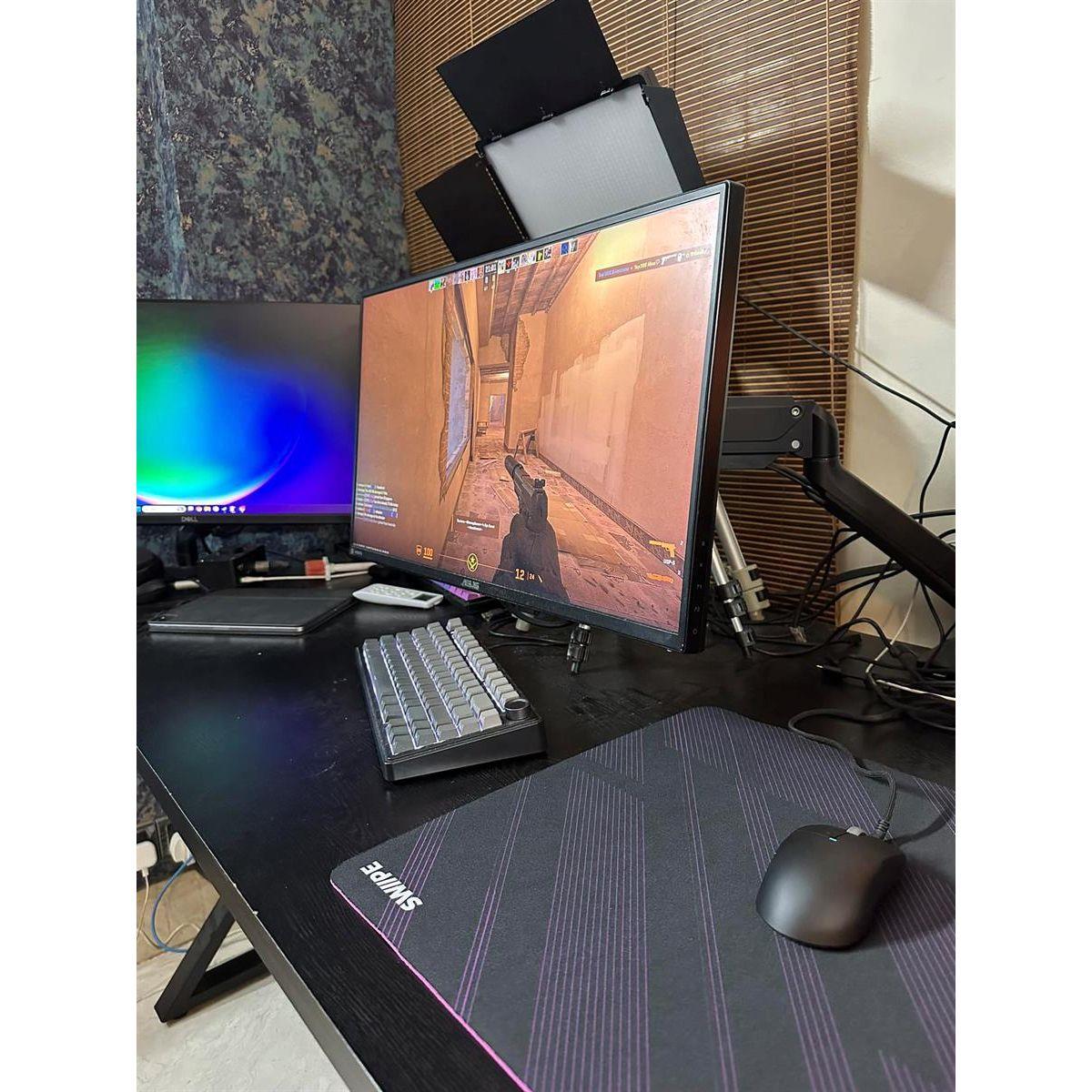 Swipe Signature Performance Gaming Mouse Pad - Black/Purple - Large - PakByte Computers