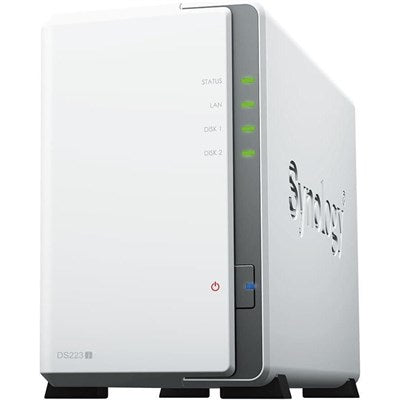 Synology DS223J 2-Bay Diskstation NAS, Diskless - PakByte Computers