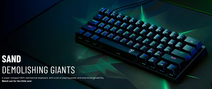 T-DAGGER Arena T-TGK321 Mechanical Gaming Keyboard - PakByte Computers