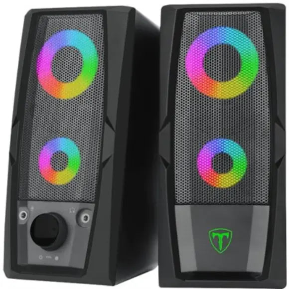 T-DAGGER Matrix RGB Speakers – T-TGS550 | Black - PakByte Computers