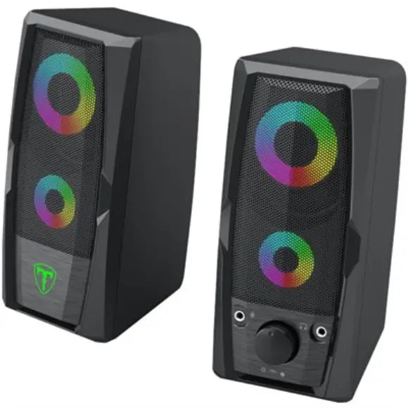 T-DAGGER Matrix RGB Speakers – T-TGS550 | Black - PakByte Computers
