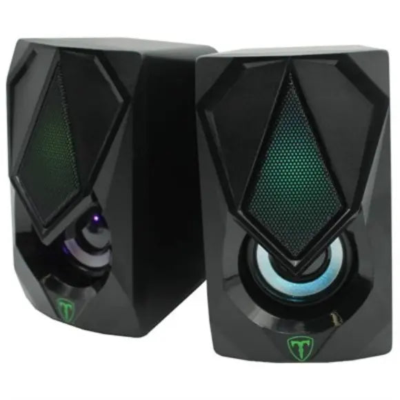T-Dagger Black Box 2.0 Speakers with LED | T-TGS500 - PakByte Computers
