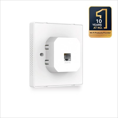 TP-Link EAP115-Wall 300Mbps Wireless N Wall-Plate Access Point - PakByte Computers