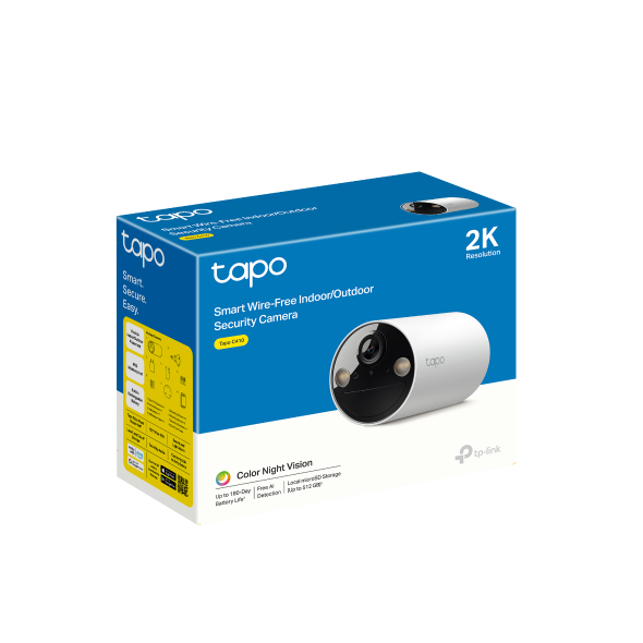 TP-Link Tapo C410 Smart Wire-Free Indoor/Outdoor Security Camera - PakByte Computers
