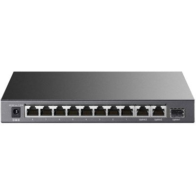 TP-Link TL-SL1311P 8-Port 10/100Mbps + 3-Port Gigabit Desktop Switch with 8-Port PoE+ - PakByte Computers