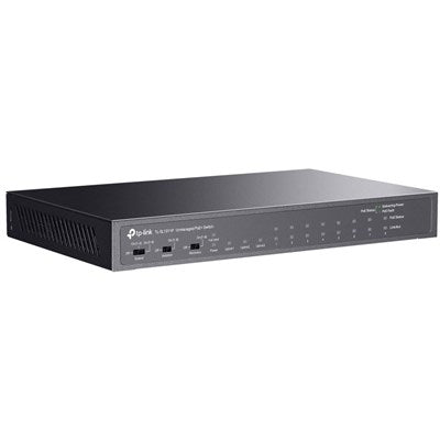TP-Link TL-SL1311P 8-Port 10/100Mbps + 3-Port Gigabit Desktop Switch with 8-Port PoE+ - PakByte Computers