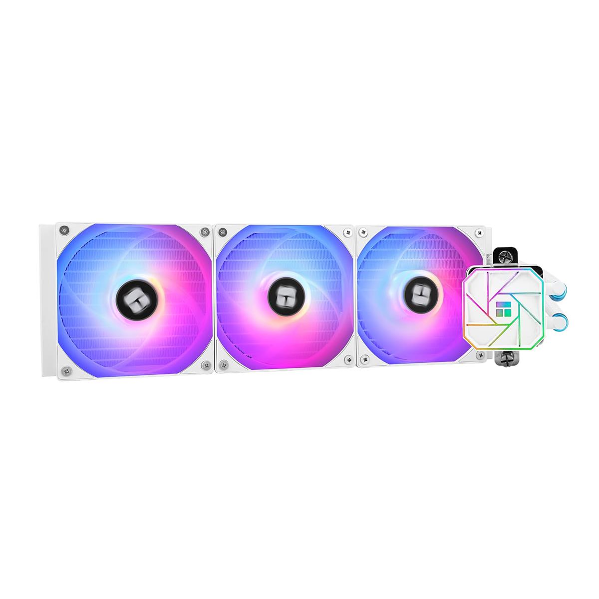 Thermalright Aqua Elite 360 V3 ARGB AIO 360mm Liquid CPU Cooler - White - PakByte Computers