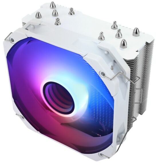 Thermalright Assassin King 120 Mini White ARGB V3 CPU Air Cooler - PakByte