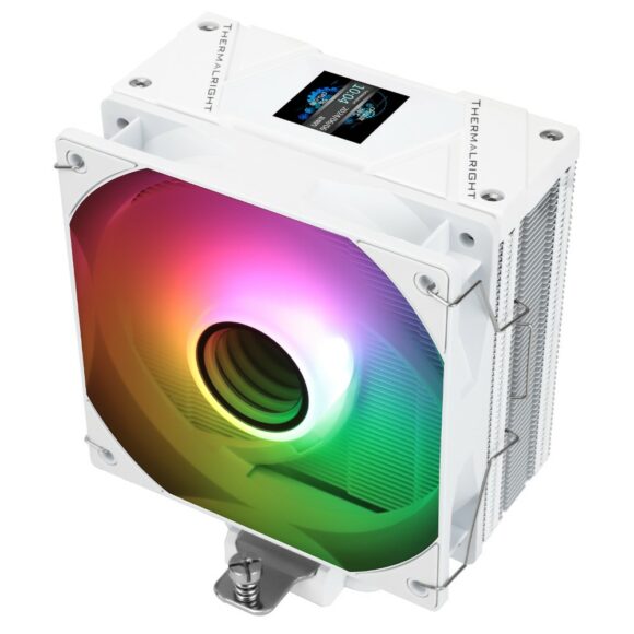 Thermalright Assassin Spirit 120 Vision ARGB CPU Air Cooler - White - PakByte
