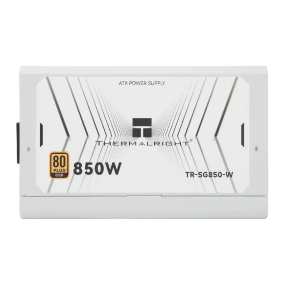 Thermalright SG-850-W 850W ATX 3.1 PCIe 5.1 80+ Gold Full Modular Power Supply White - PakByte