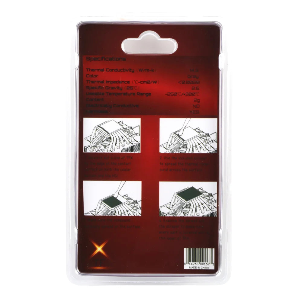 Thermalright TFX 2g Thermal Paste Heat Sink Compound - PakByte