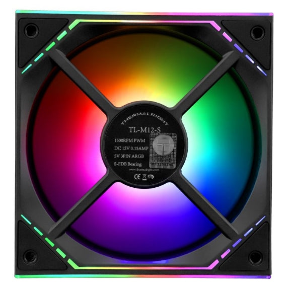 Thermalright TL-M12-S ARGB 120mm Case Fan (Bulk package) - PakByte