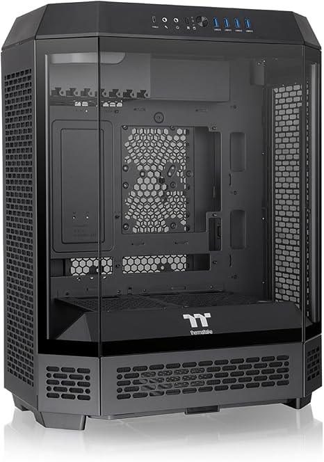 Thermaltake Tower 600 Mid-Tower ATX Case - Black - PakByte Computers