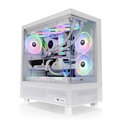 Thermaltake View 270 TG ARGB Mid Tower Gaming Case – Snow