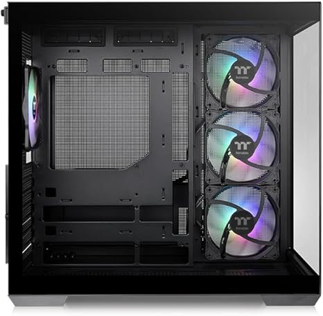 Thermaltake View 380 TG ARGB ARGB Mid Tower ATX Case - Black