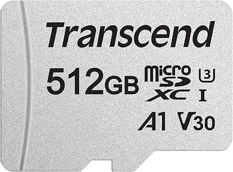 Transcend 512GB Micro SD Memory Card