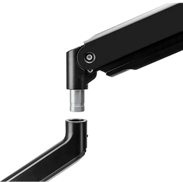 Twisted Minds TM-60-C06 Single Heavy Duty Spring Assisted Monitor Arm with USB Port - PakByte Computers