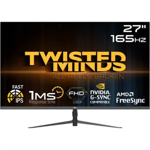 Twisted Minds TM27DFI 27" FHD 165Hz 1ms Gaming Monitor - PakByte Computers