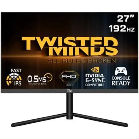 Twisted Minds TM27FHD192IPS 192Hz 1080p FHD IPS 27" Gaming Monitor - PakByte Computers