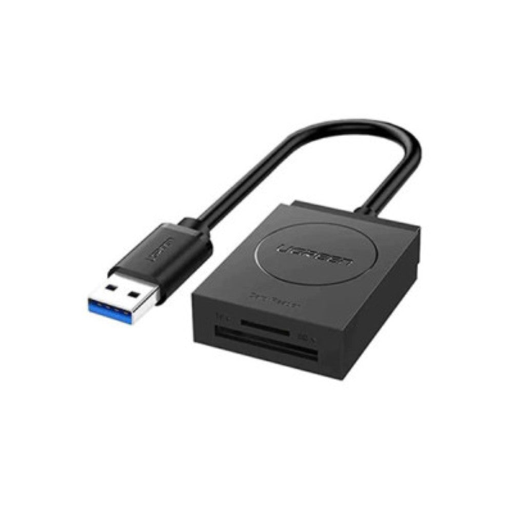 UGREEN 20250 USB Male to SD/TF Black Card Reader - PakByte Computers