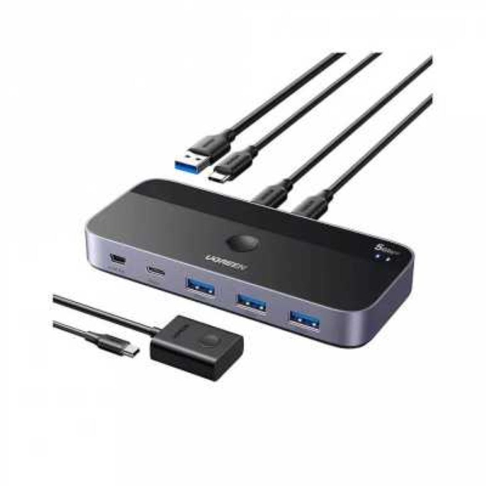 UGREEN 25098 USB-C Sharing Switch 2 in 4 Out - PakByte Computers